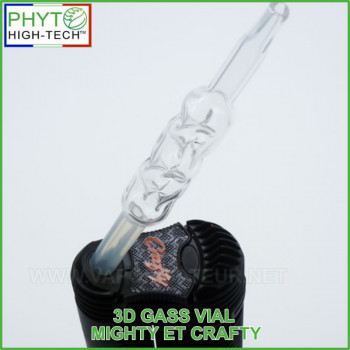 3D Glass Vial embout...
