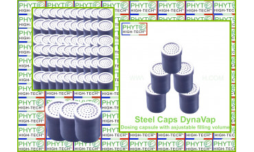 Capsules doseuses DynaVap Steel Caps - test et vidéo